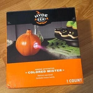 5" Mister Mechanism with Color Lights Halloween Decorative Prop Kit Orange NEW